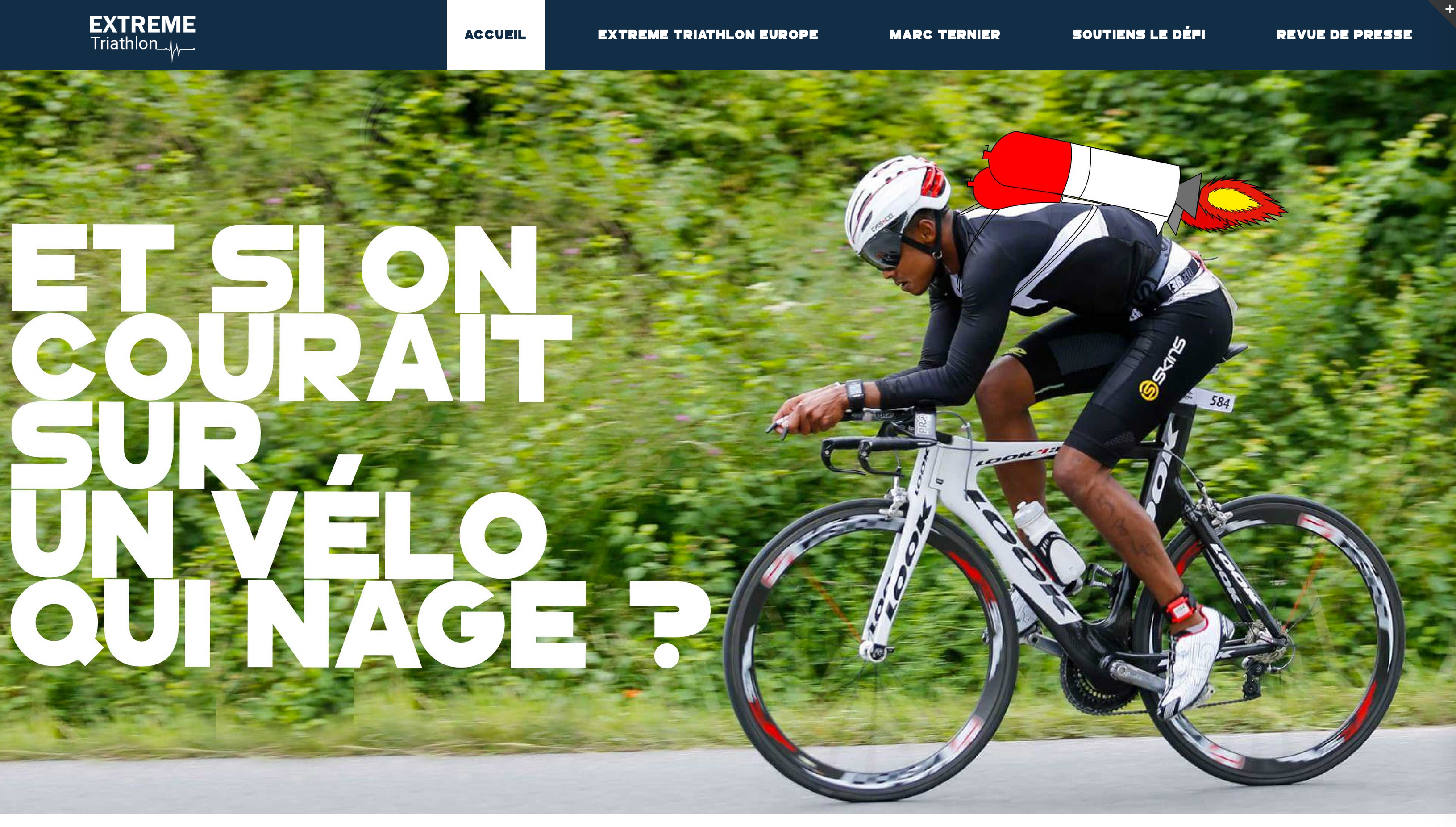 Projet Extreme triathlon Digital Campus Bordeaux